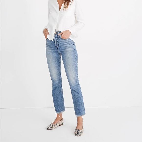 Madewell The Perfect Vintage Jean in Ainsworth Wash NWT - Picture 2 of 4